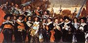 HALS, Frans Officers and Sergeants of the St George Civic Guard Company Sweden oil painting artist